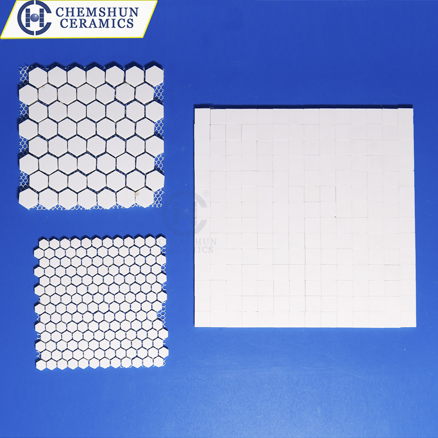 Wear-resistant alumina ceramic liners